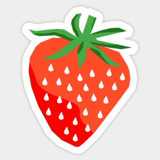 Strawberry Sticker